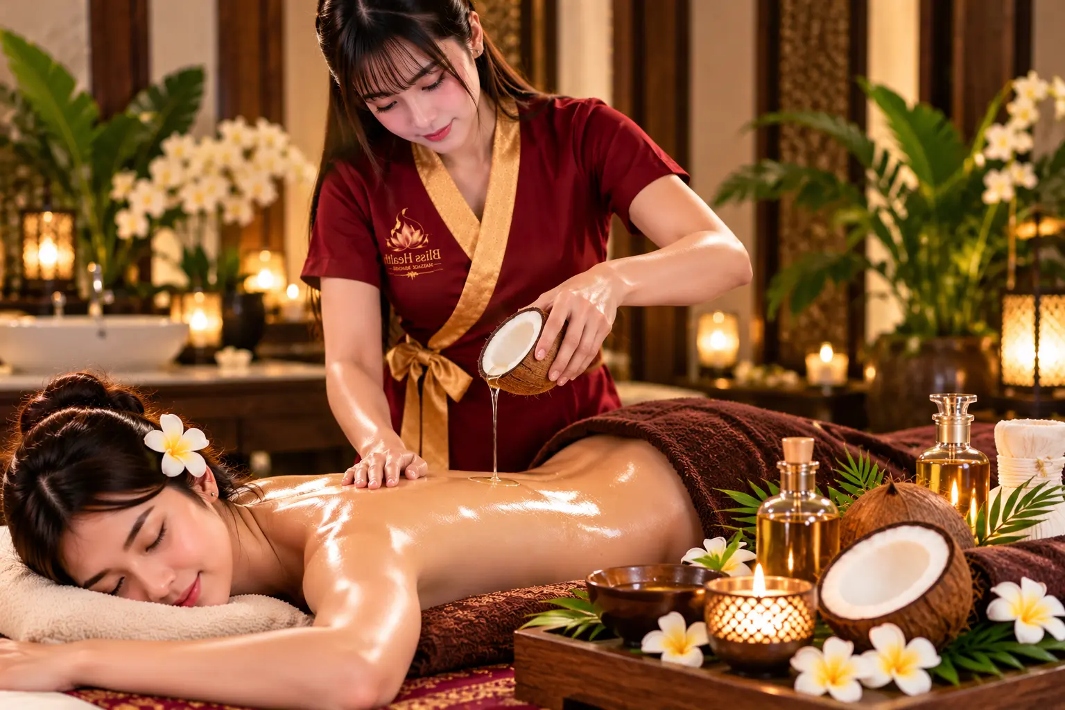 Coconut Oil Massage in Bangkok